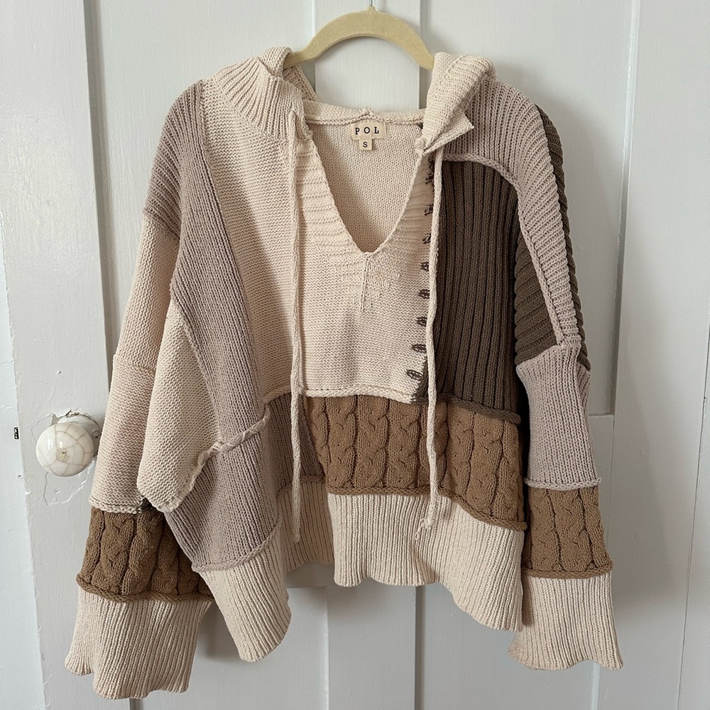 Pol Patchwork Sweater - image 1